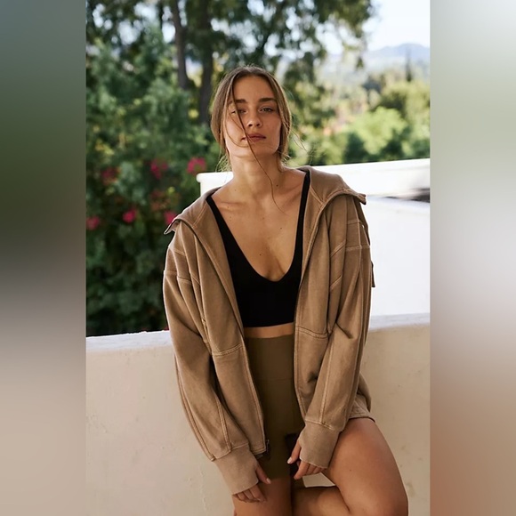 COPY - Free people All Your Love Solid Hoodie - Picture 4 of 9